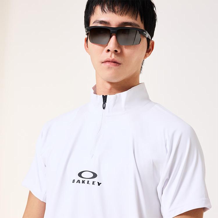 OAKLEY（オークリー） ゴルフ Enhance 半袖モックネックシャツ メンズ