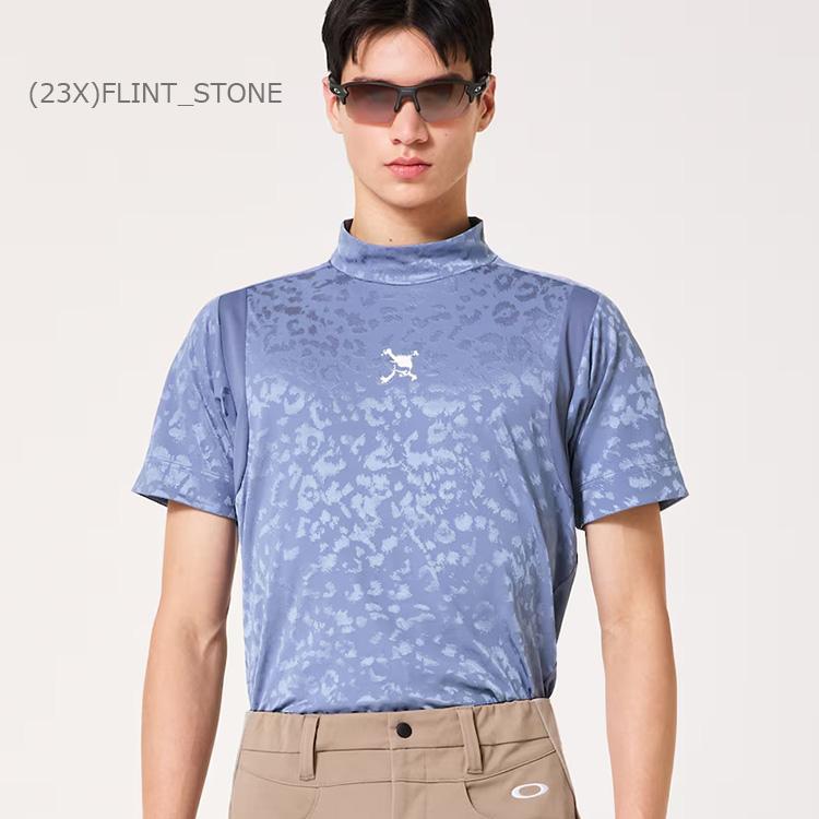 OAKLEY（オークリー） ゴルフ Skull Spotted Jacquard モックネック