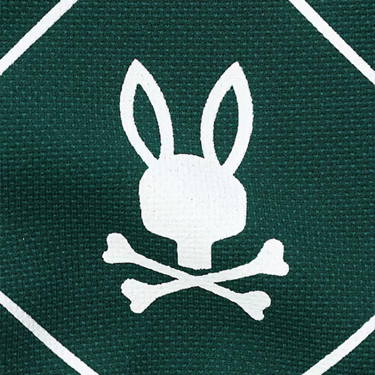 Psycho Bunny（サイコバニー） ゴルフモチーフロゴ モックネックT