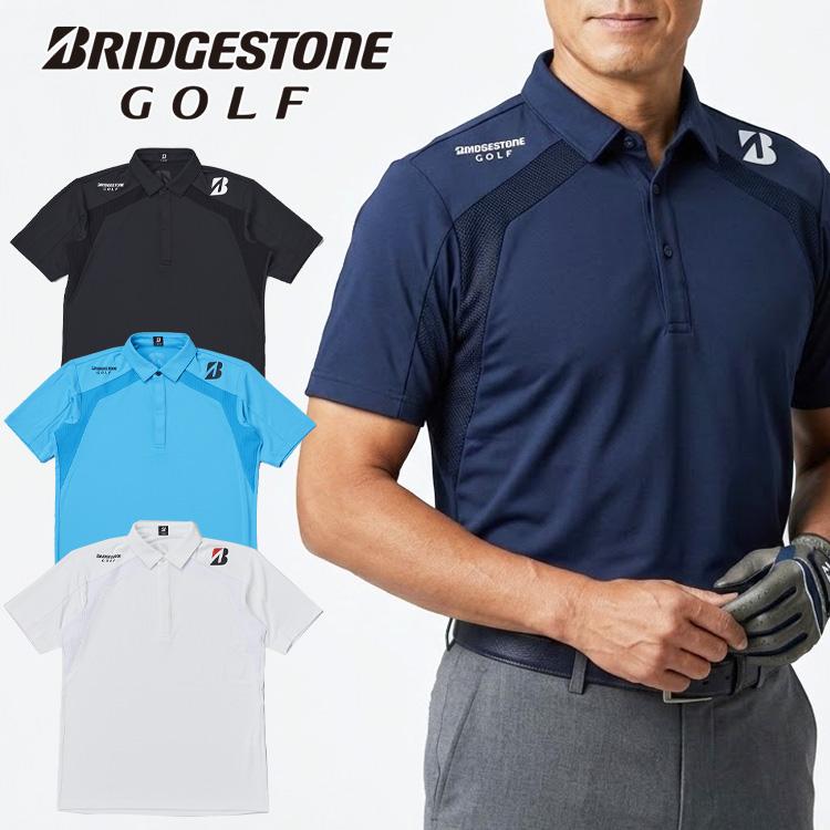BRIDGESTONE GOLF ブリヂストンゴルフ B-01 半袖シャツ メンズ 2026春