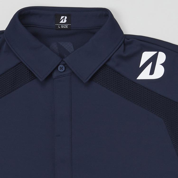 BRIDGESTONE GOLF ブリヂストンゴルフ B-01 半袖シャツ メンズ 2026春