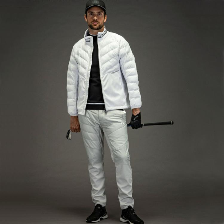 リュクスエイケイエムプラス ゴルフ ムーブライトパデッドジャケット メンズ 2025秋冬 ゴルフウェア LAO-25010 LUXE AKM PLUS リュクスエイケイエムプラス ゴルフ ムーブライトパ