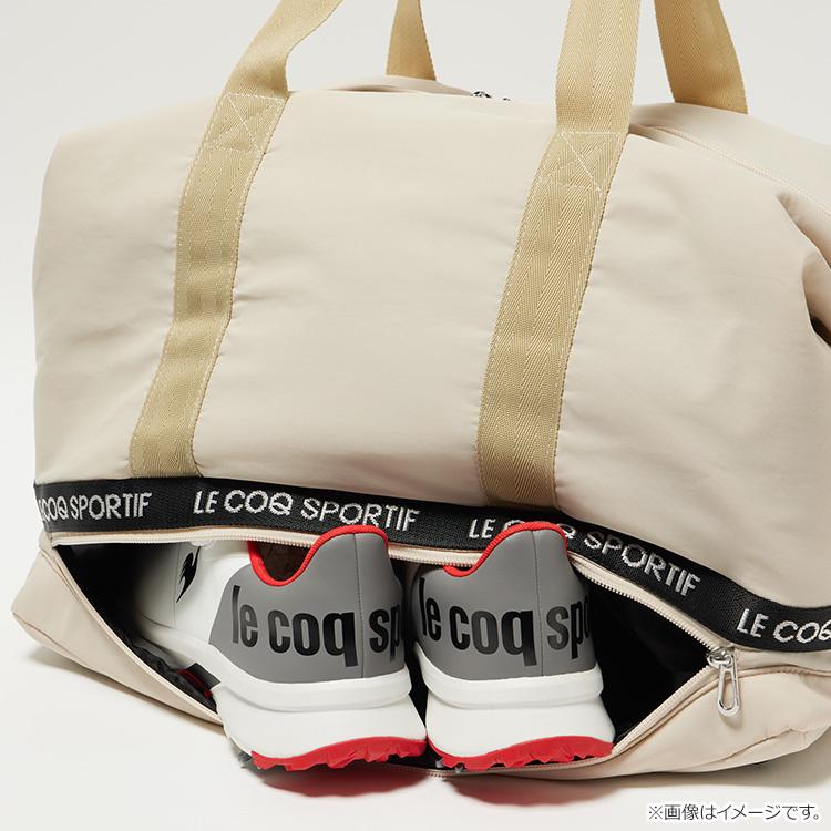 ルコックゴルフ フラップポケットデザイン ボストンバッグ 背面シューズポケット付き LG5FBB01L 2025モデル 日本正規品 le coq sportif GOLF（ルコックスポルティフ ゴルフ） ルコックゴルフ