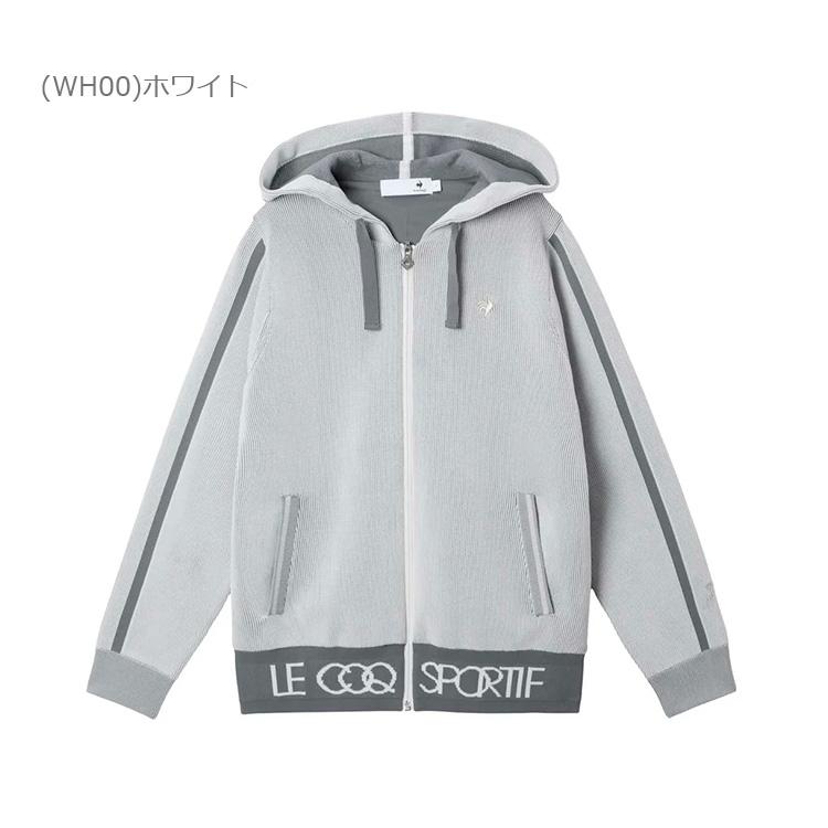 ルコックゴルフ フルジップフーディーセーター レディース 2025秋冬 ゴルフウェア LG5FST30L le coq sportif GOLF（ルコックスポルティフ ゴルフ） ルコックゴルフ