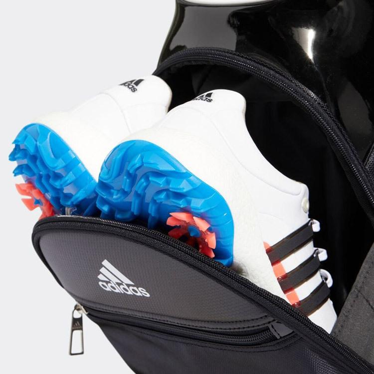 アディダス ゴルフ 軽量 マストハブ キャディバッグ MBF64 サンマウンテン 継続定番商品 キャディバッグ 軽量 (9.0型・4分割・スタンド式) / ゴルフ / 267-3980201 030_ホワイ I1016679778(10120円)