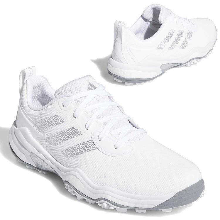 25cm アディダス ゴルフ アディクロス クラシック ゴルフシューズ 白 ADIDAS GOLF アディダス ゴルフ コードカオス 25 メンズ ゴルフ