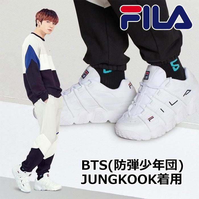 Fila Bts フィラ シューズ スニーカー Jungkook着用モデル Mff0414 メンズ 年春夏 ジーゾーン ゴルフ Paypayモール店 通販 Paypayモール