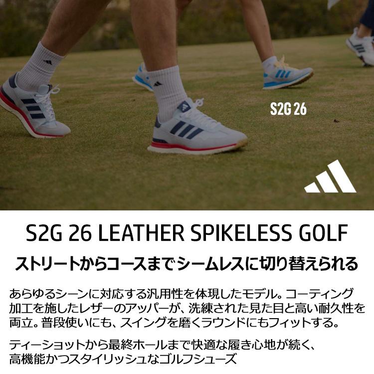 ADIDAS GOLF アディダスゴルフ S2G 26 レザー メンズ スパイクレス