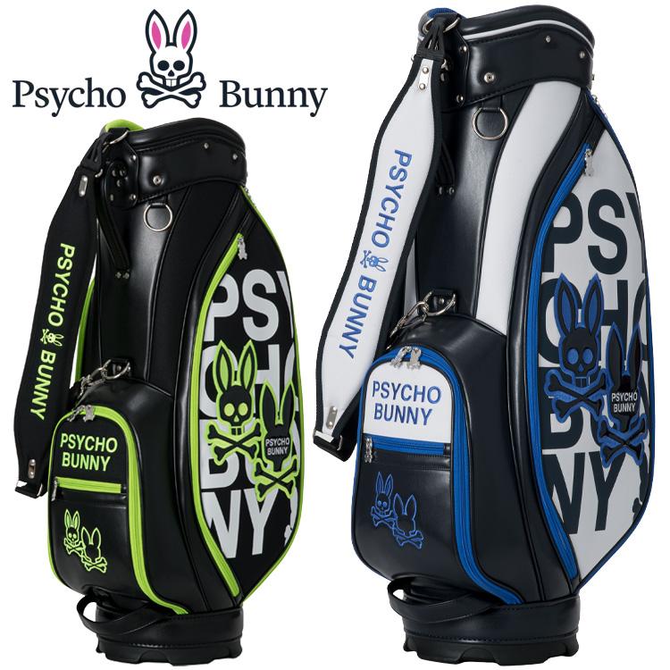 サイコバニーカートキャディバッグ メンズ レディース 9型 2026年モデル Psycho Bunny（サイコバニー） サイコバニーゴルフ FLAGSHIP カート