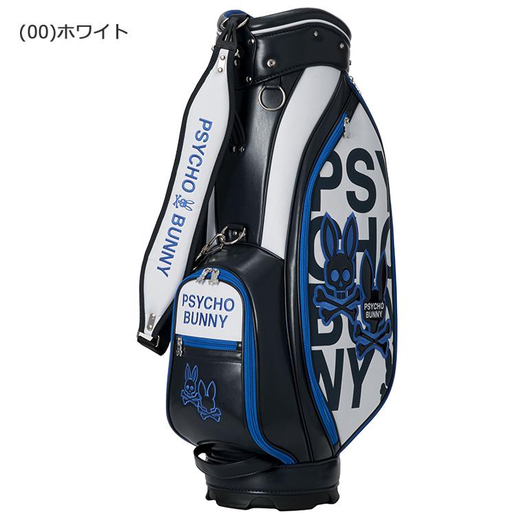 Psycho Bunny キャディバッグ 9型 Psycho Bunny（サイコバニー） サイコバニーゴルフ FLAGSHIP カート