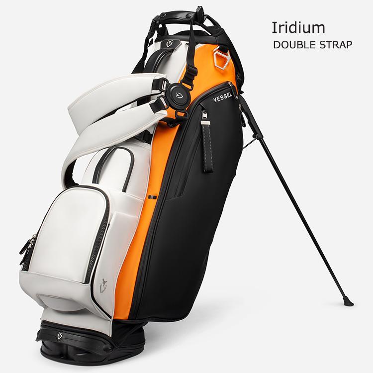 VESSEL PLAYER4.0 IRIDIUM キャディバッグ 8.5型 VESSEL Player IV 4.0 Stand Carry Bag 8.5 x 47in 6-way 2024
