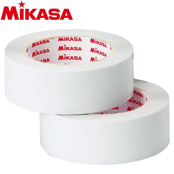 ミカサ 再入荷 バレーボール ラインテープ 白 定番から日本未入荷 伸びないタイプ 2巻入 PP-500-W 200円 90211002 5cm幅