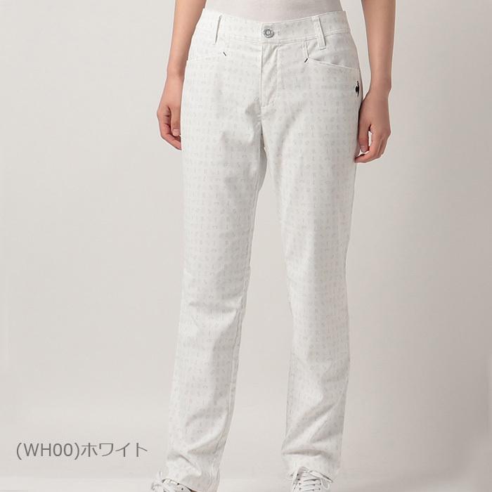 値下げ ルコックゴルフ ロゴグラフィックロングパンツ レディース 22春夏 ゴルフウェア Qgwtjd02 Cisama Sc Gov Br