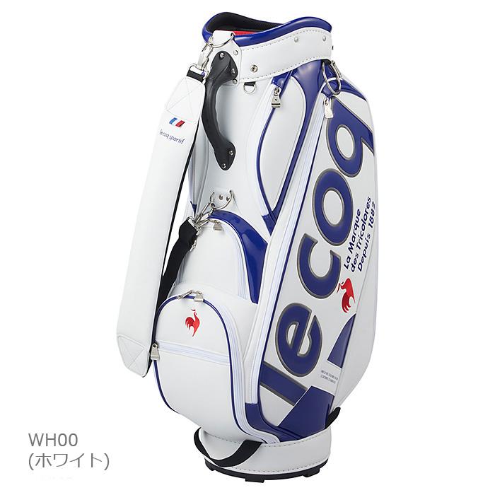 ルコックゴルフ 大口径 キャディバッグ 9.5型 グラフィックデザイン 2023秋冬モデル QQBWJJ04 