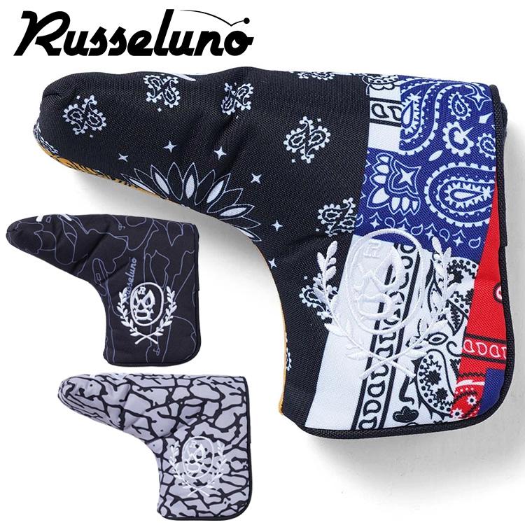 ラッセルノ　ピン型パターカバー Russeluno（ラッセルノ） ゴルフ GRAPHIC PUTTER CASE グラフィック
