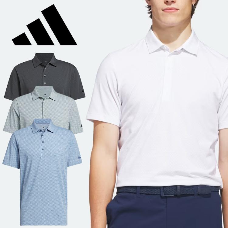 ADIDAS GOLF アディダスゴルフ ティーアップモチーフ 半袖ポロシャツ