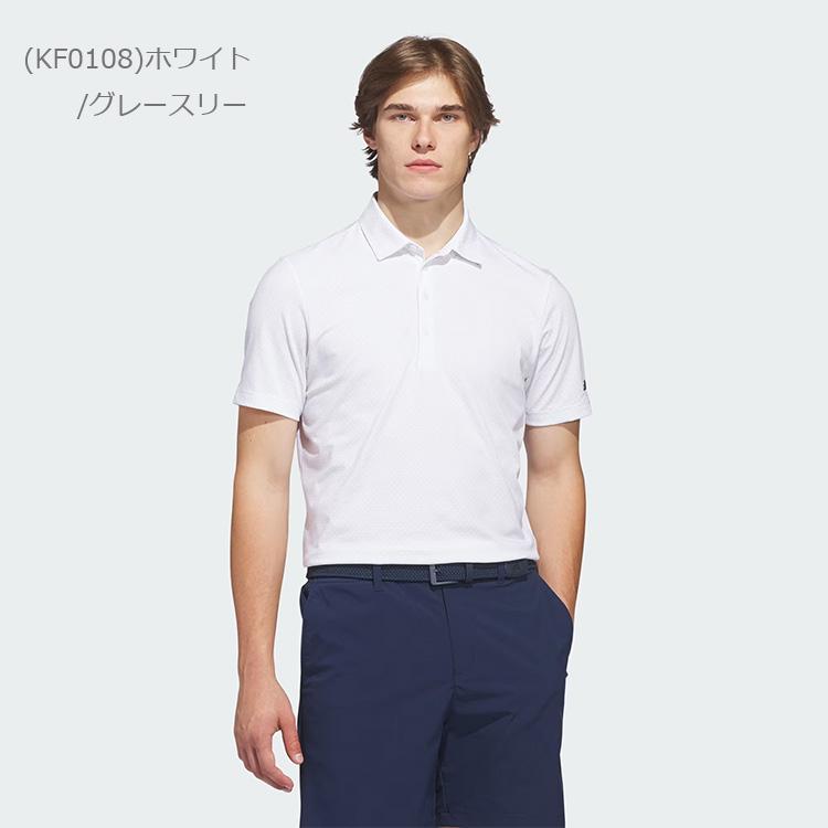 ADIDAS GOLF アディダスゴルフ ティーアップモチーフ 半袖ポロシャツ