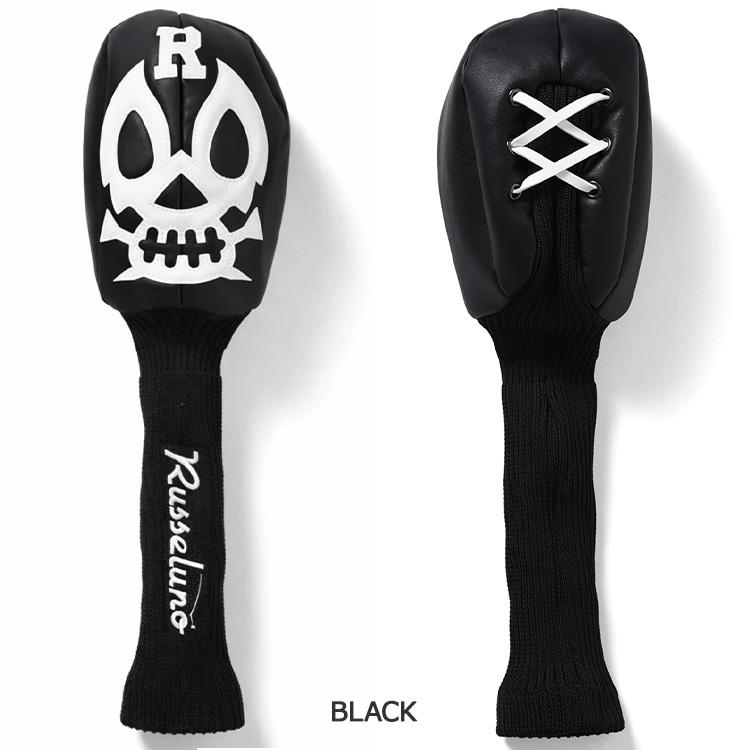 ラッセルノ：ゴルフヘッドカバー 6点セット Russeluno（ラッセルノ） ゴルフ SKELETON H.C 1W スケルトン