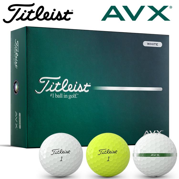 Titleist AVX ゴルフボール Titleist（タイトリスト） AVX ゴルフボール 1ダース 12球入り 2026