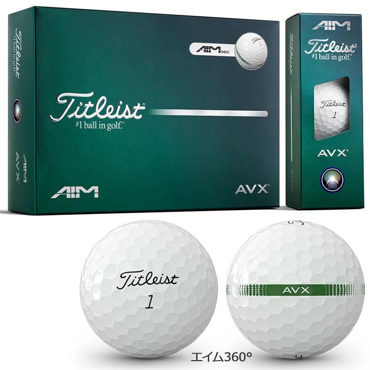 Titleist（タイトリスト） AVX ゴルフボール 1ダース 12球入り 2026 