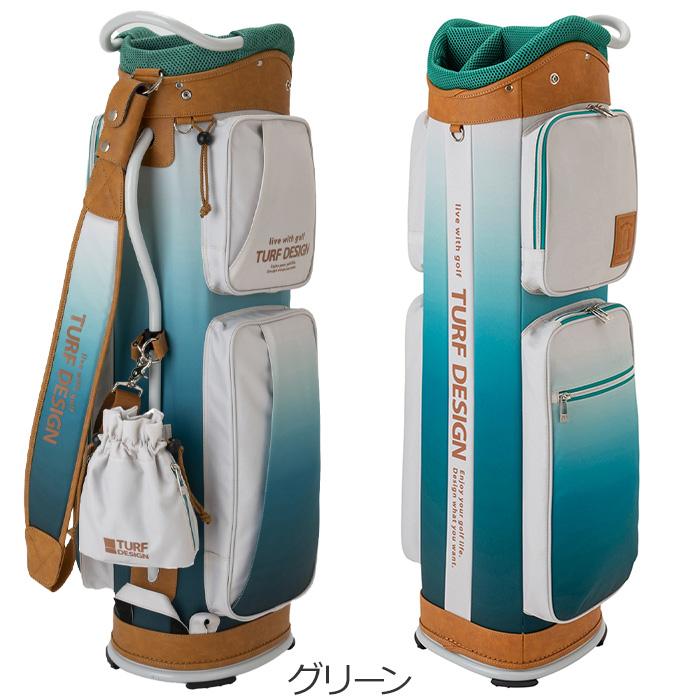 TURF DESIGN ターフデザイン グラデーション キャディバッグ 9.5型 