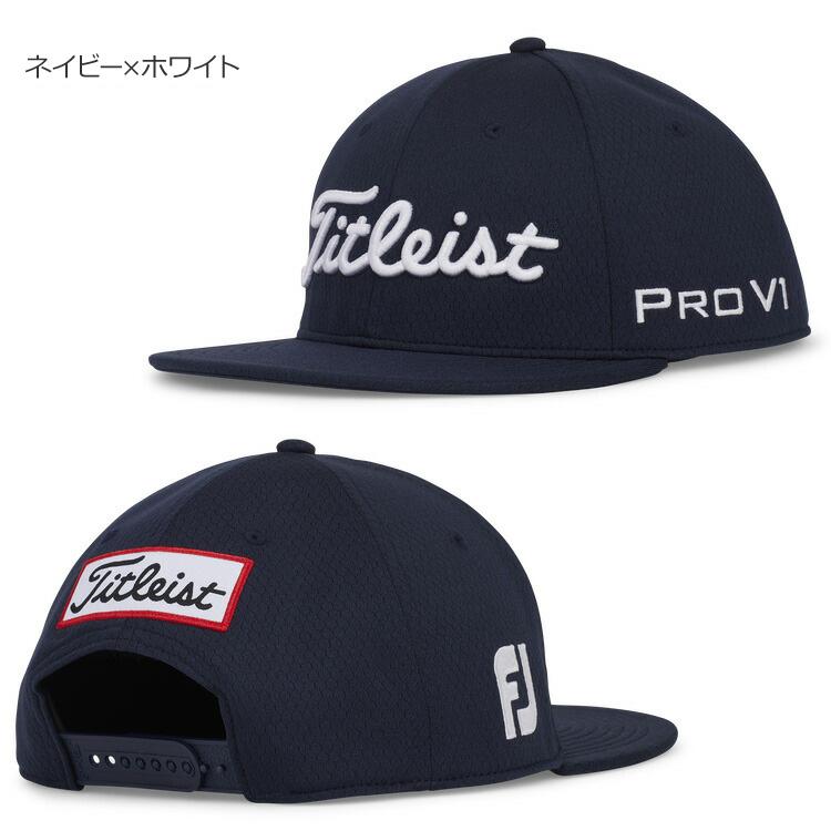 Titleist（タイトリスト） ツアーエリート フラットビル キャップ