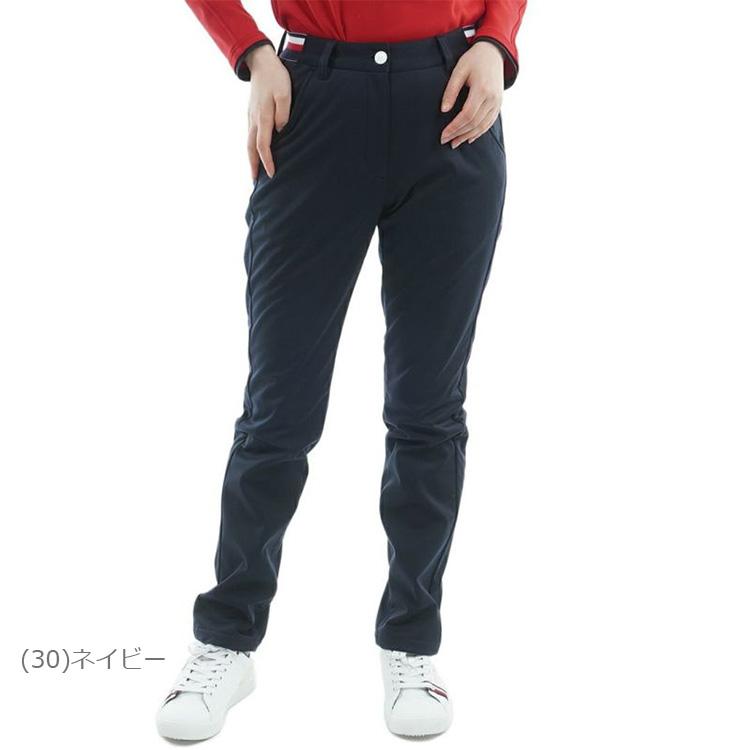 トミーヒルフィガーゴルフ ウィンドプルーフ ロングパンツ レディース 2025秋冬 ゴルフウェア THLA589 TOMMY HILFIGER（トミー・ヒルフィガー） トミーヒルフィガーゴルフ