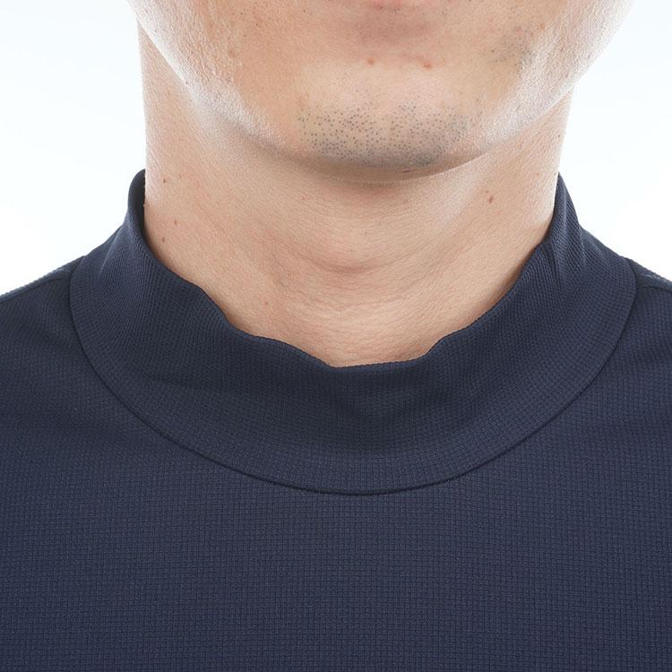トミーヒルフィガー　ゴルフウェア　モックネックシャツ　新品未使用　ネイビーL L TOMMY HILFIGER GOLF（トミー ヒルフィガー ゴルフ） レイブロック