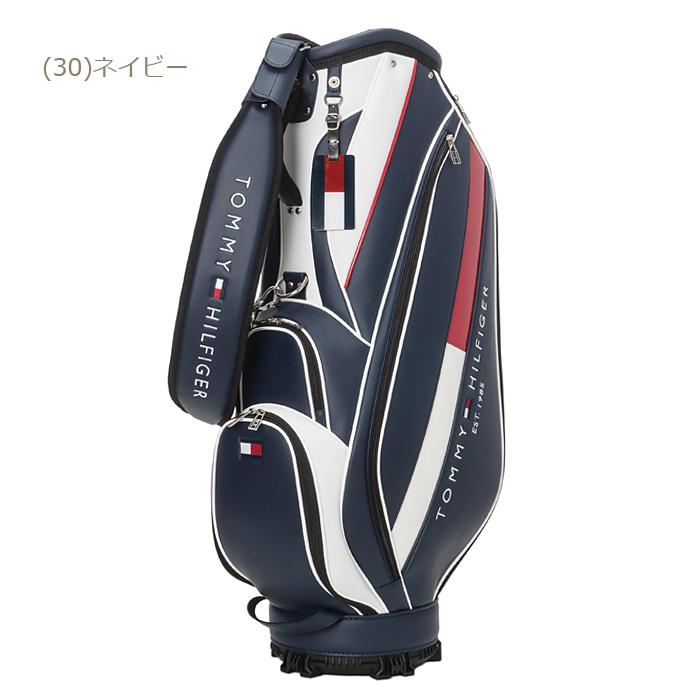 新品 トミーヒルフィガーゴルフ キャディバッグ THMG5SC5 ネイビー
