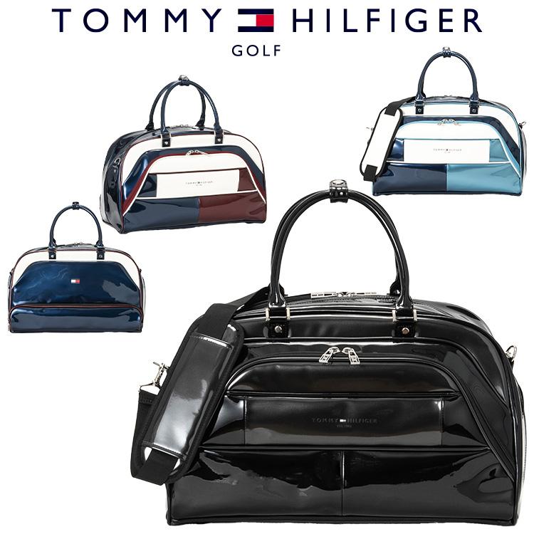 トミーヒルフィガーゴルフ エナメルスポーツ ボストンバッグ THMG5FB1 2025モデル 日本正規品 TOMMY HILFIGER GOLF（トミー ヒルフィガー ゴルフ） エナメルスポーツ