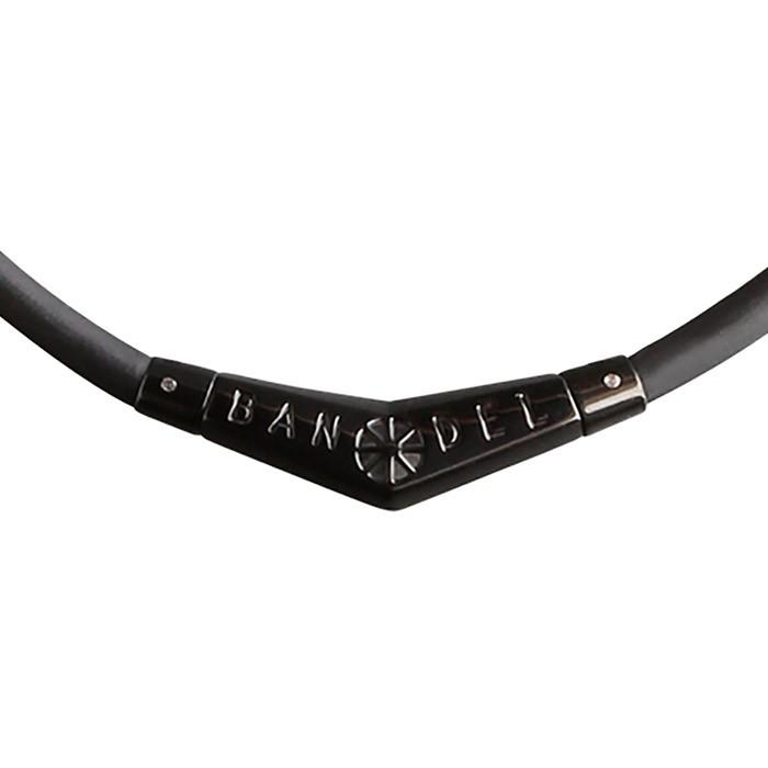 バンデル ネックレス Titanium Rubber Necklace Black×Black｜g-zone｜02