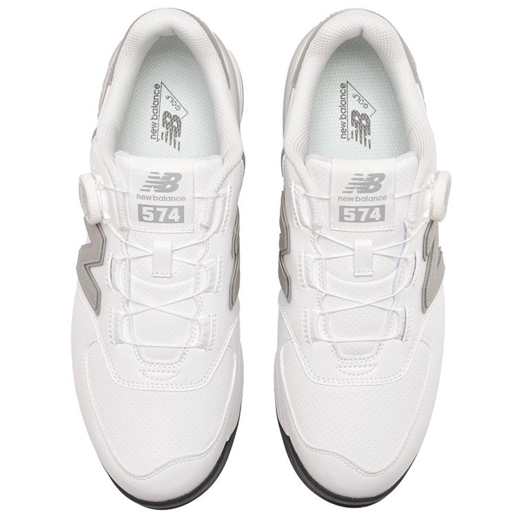 New Balance - ニューバランス スパイクレス NBG574SL 27センチ 4E  ゴルフ練習 New Balance ニューバランス スパイクレス ゴルフシューズ 574