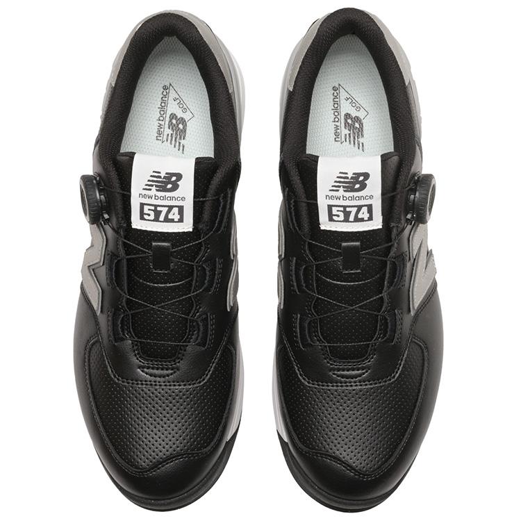 New Balance ブラック ゴルフシューズ　574 New Balance Golf ニューバランスゴルフ 574 v4 SL ボア