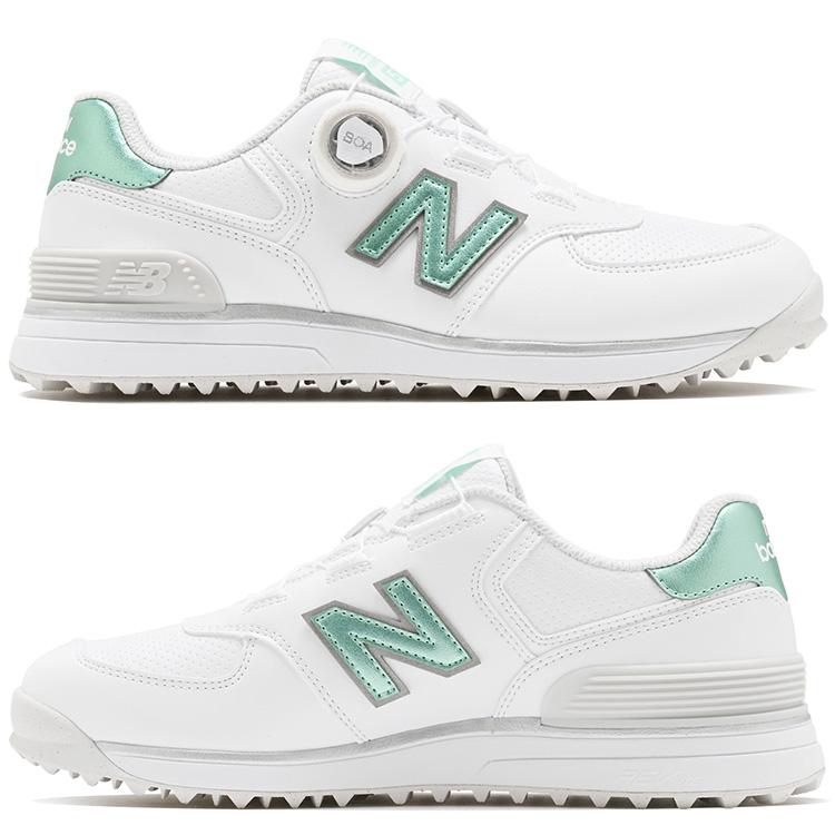 あーちゃん　New Balance 574 BOAレディースゴルフシューズ New Balance Golf（ニューバランスゴルフ） 574 v4 SL ボア スパイク