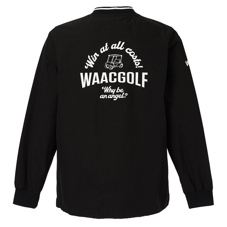 WAAC ワック ストレッチタフタバックロゴプルオーバー メンズ WAAC ワック ストレッチタフタバックロゴプルオーバー メンズ