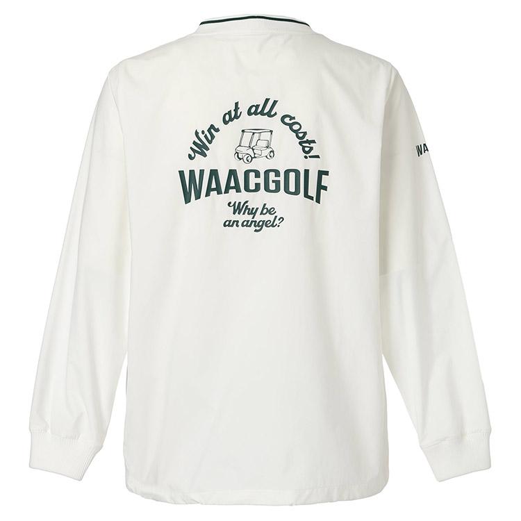 WAAC ワック ストレッチタフタバックロゴプルオーバー メンズ WAAC ワック ストレッチタフタバックロゴプルオーバー メンズ