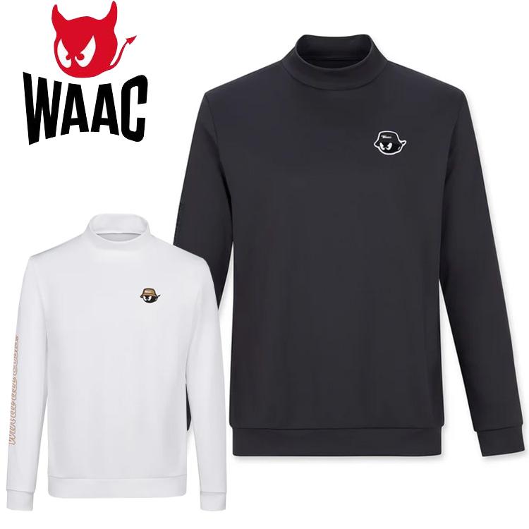 WAAC ワック ファンクショナルスムース モックネックシャツ メンズ