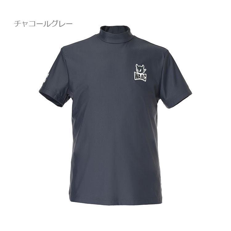 WAAC ワック ECO NYLON モックネックシャツ メンズ 2026春夏 ゴルフ