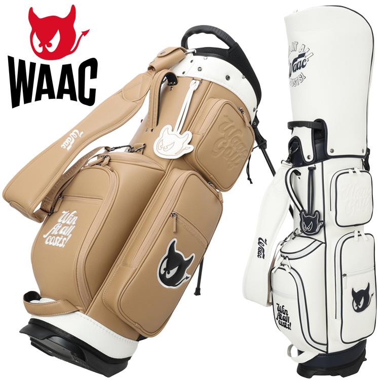 WAAC ワック GRAINY SYNTHETIC LEATHER キャディバック 9型 072264800 2026モデル 日本正規品