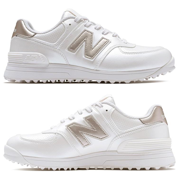 【新品未使用】ニューバランス ゴルフシューズ 574 レディース24cm 白 New Balance Golf（ニューバランスゴルフ） ニューバランス ゴルフ