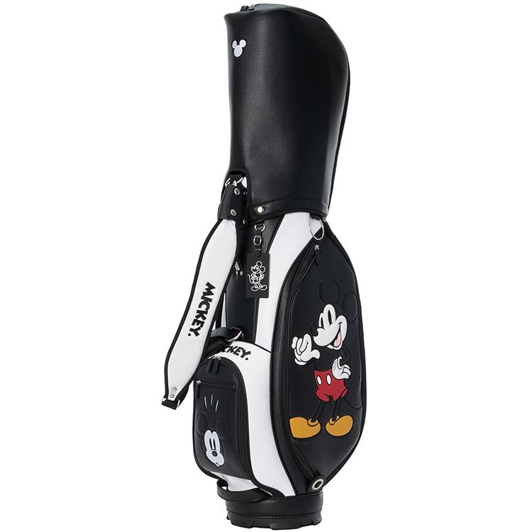 ディズニー101 キャディバッグ　他7点セット Disney（ディズニー） ディズニーゴルフ BLACK DISNEY GOLF CADDIE