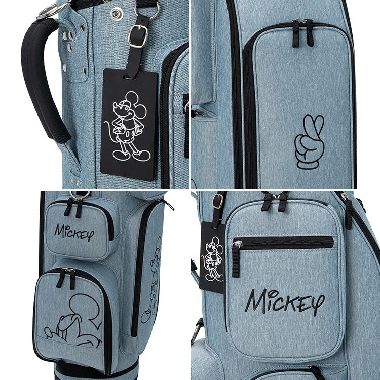 Disney（ディズニー） ディズニーゴルフ LINEART CADDIE BAG キャディ
