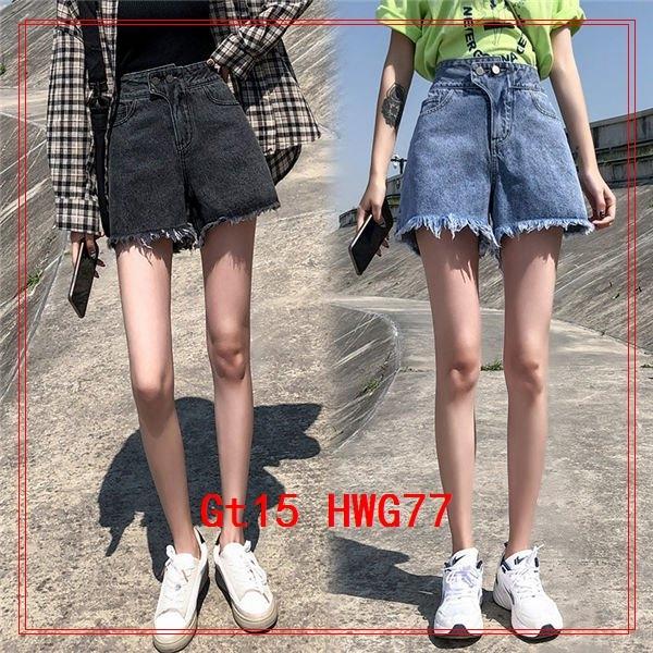 デニムショートパンツ短パンレディースファッションおしゃれボトムス裾フリンジ高校生中学生女子高生学生春夏 27a26f4 ヨシモンショップ 通販 Yahoo ショッピング