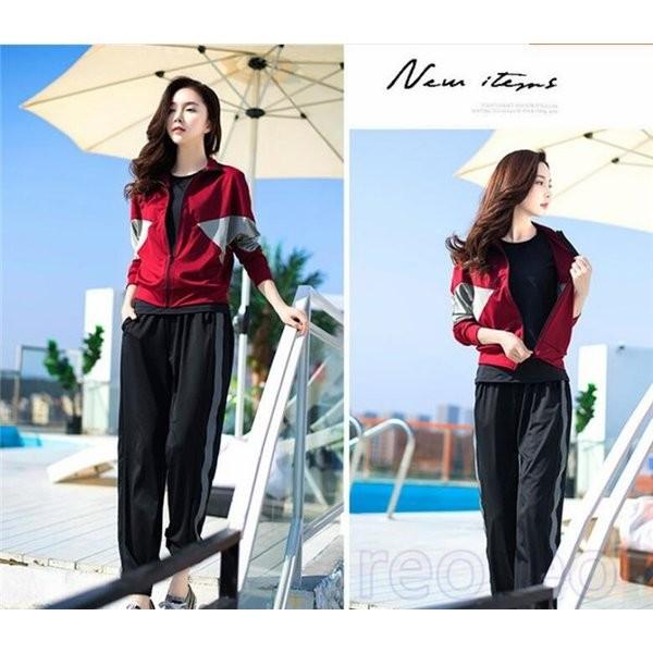 トレーニングウエアレディーススポーツウェア上下セットアップヨガウェアランニングウェア吸汗速乾ウォーキングジムダイエット冬秋 Zylreoreost 378 ヨシモンショップ 通販 Yahoo ショッピング