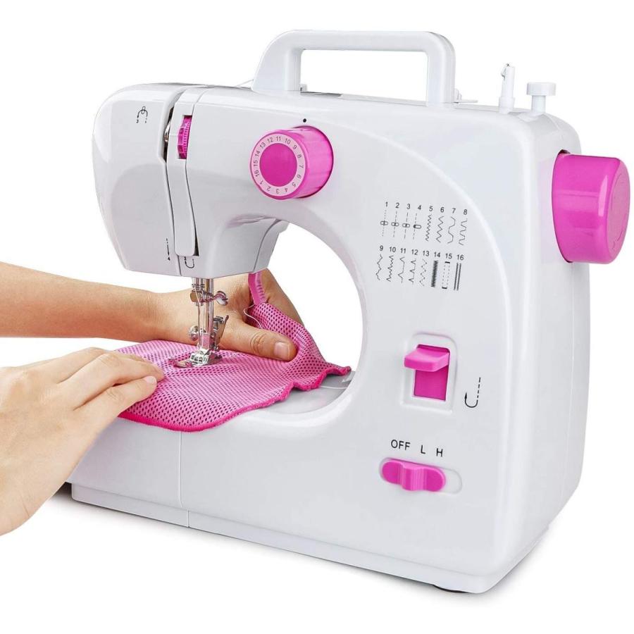 送料無料 Jayol 電動ミシン 家庭用ミシン 16種類の縫い目 多機能 小型ミシン コンパクト 初心者向き 静音 スピード調整可能 返し縫い Diy 安心の定価販売 Aleefsurgical Com