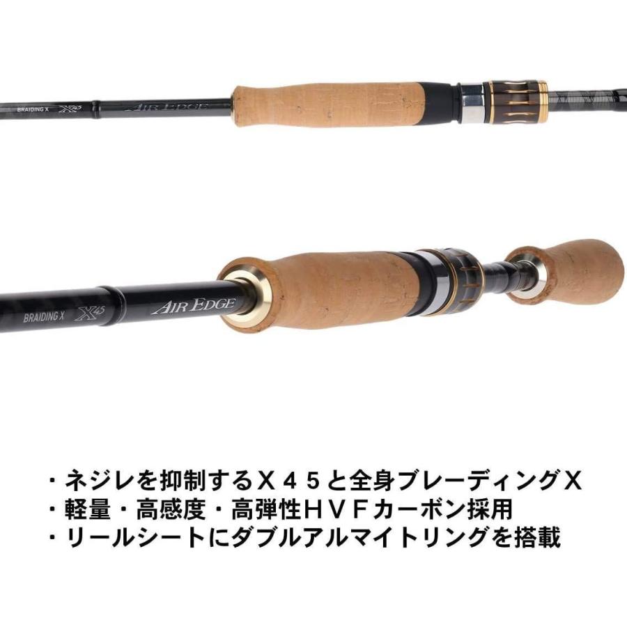 ダイワ(DAIWA) バスロッド エアエッジ モバイル 664ML/LS 釣り竿 DAIWA バスロッド エアエッジ モバイル 664ML/LS 釣り竿 ：1