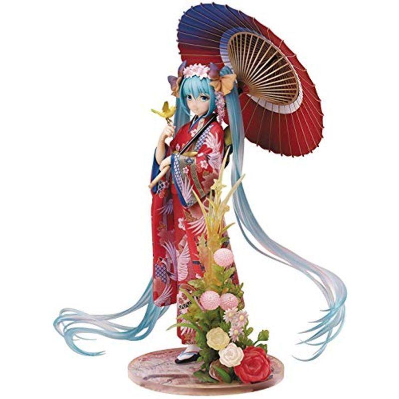 初音ミク 雪ミクスカイタウン MEIKO メイコ 花色衣 1/8完成品フィギュア