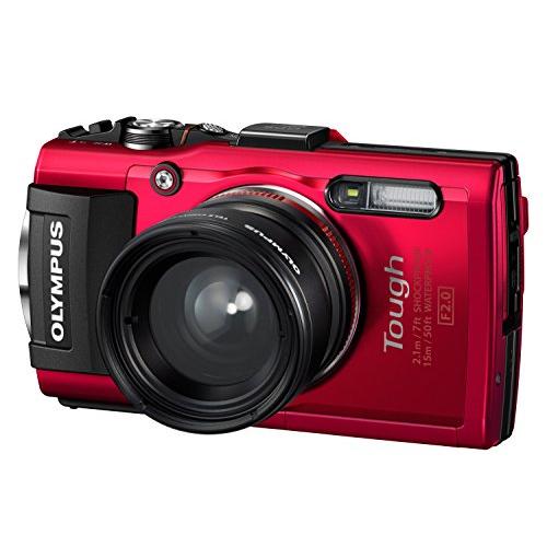 OLYMPUS デジタルカメラ STYLUS TG-4 Tough レッド 1600万画素CMOS F2.0 15m 防水 100kgf耐荷重 GPS｜g2021｜13