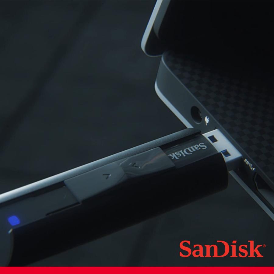 128GB SanDisk サンディスク USBメモリー ExtremePro USB3.1(Gen 1)対応 R:420MB/s W380MB/s｜g2021｜07