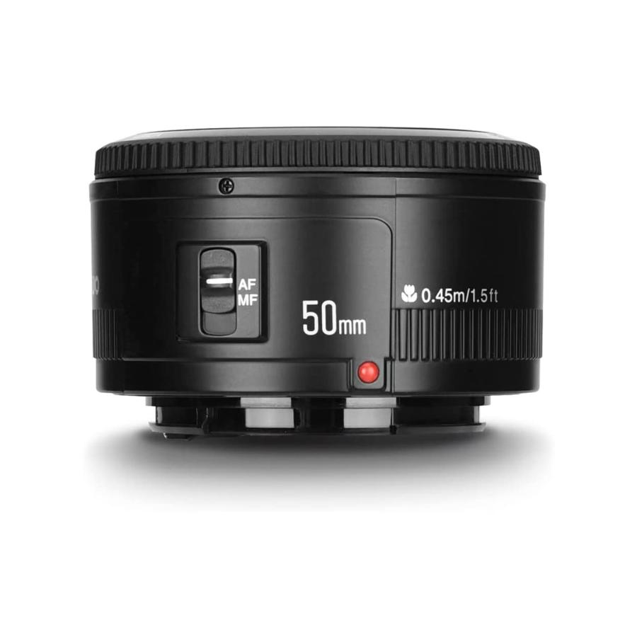 YONGNUO Canon YN50mm F1.8 単焦点レンズ キャノン EFマウント フルサイズ対応 標準レンズ｜g2021｜02